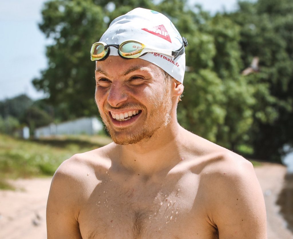 Arthur Germain traversée nage Seine Ecologie Sport Ecolosport