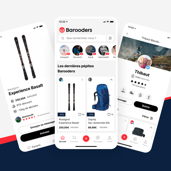 Barooders E-commerce Outdoor Occasion Ecologie Sport
