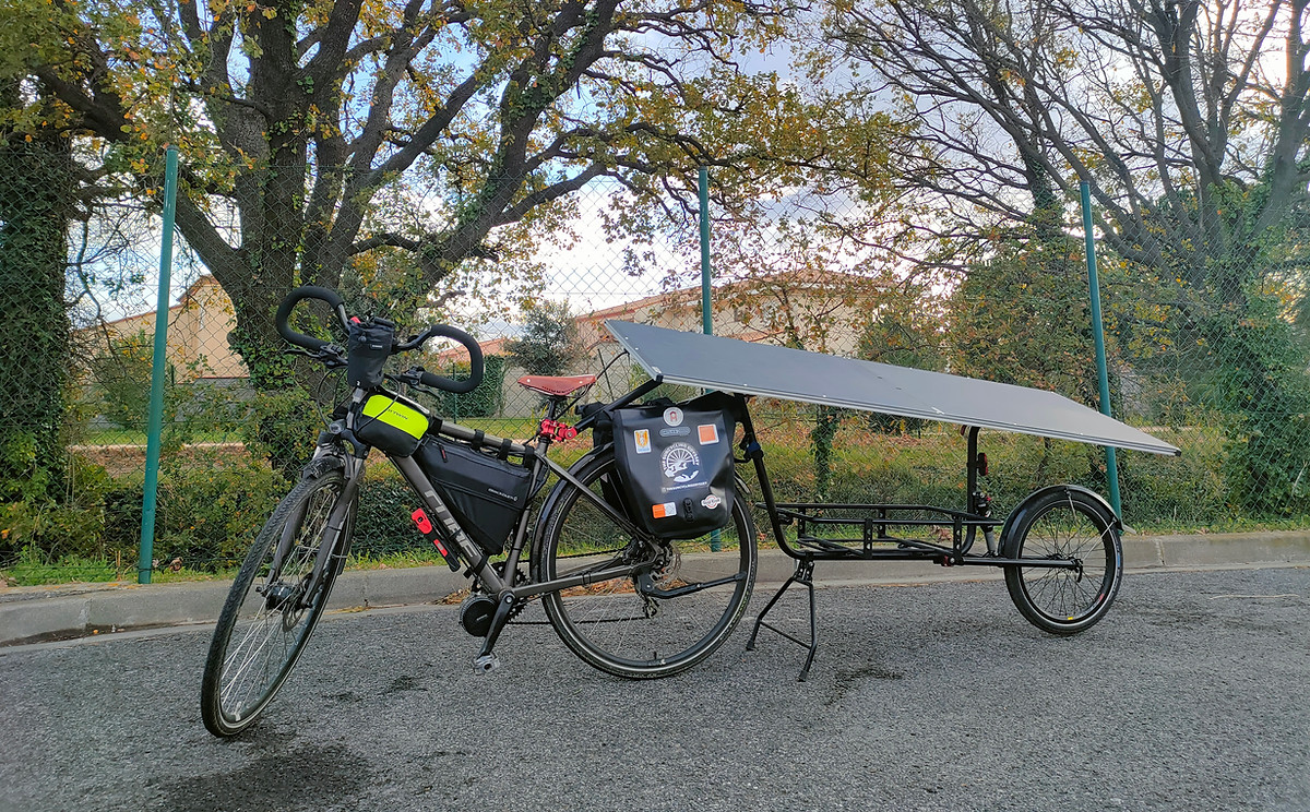 The Suncycling Odyssey Fiona Colantuono vélo solaire Ecolosport