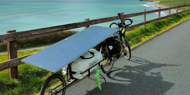 The Suncycling Odyssey Carnet de route Fiona Colantuono Ecolosport