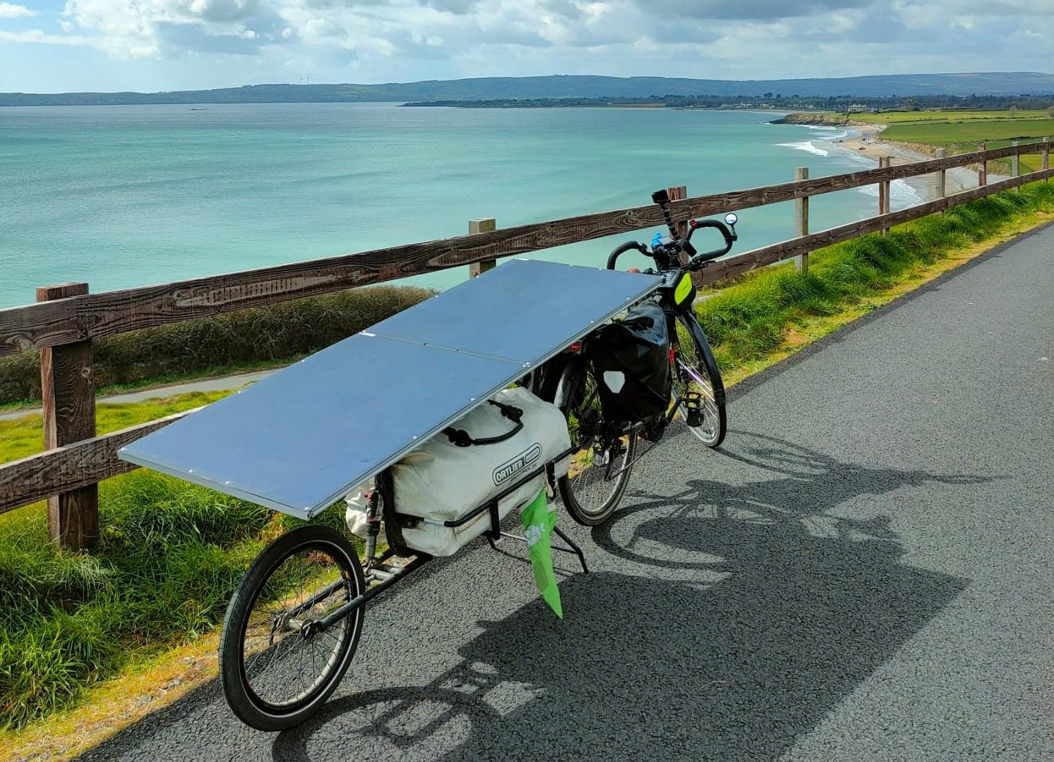 The Suncycling Odyssey Carnet de route Fiona Colantuono Ecolosport