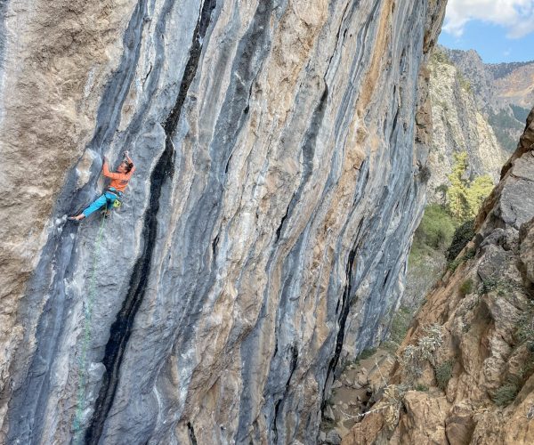 Nolwen Berthier Climbing Orient-Express Antalya Escalade Grimpe Ecologie Ecolosport