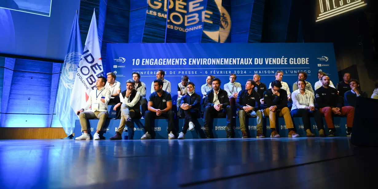 Le Vendée Globe annonce ses 10 engagements environnementaux UNESCO Ecologie Voile Ecolosport