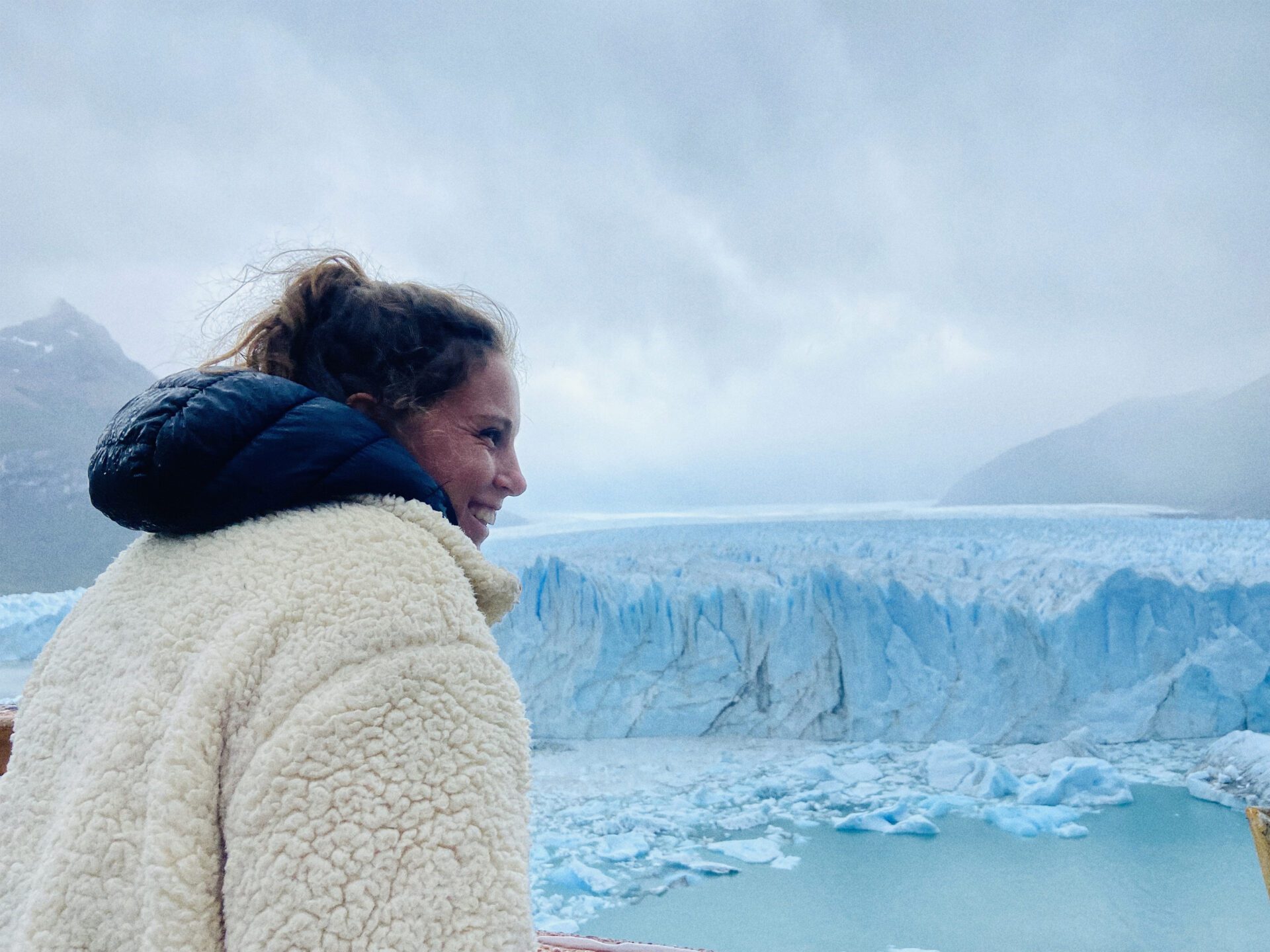 Selon Aurélie Martin, "on  ne se rend pas forcément compte [...] de l’importance des glaciers et des conséquences de leur fonte”. © Aurélie Martin